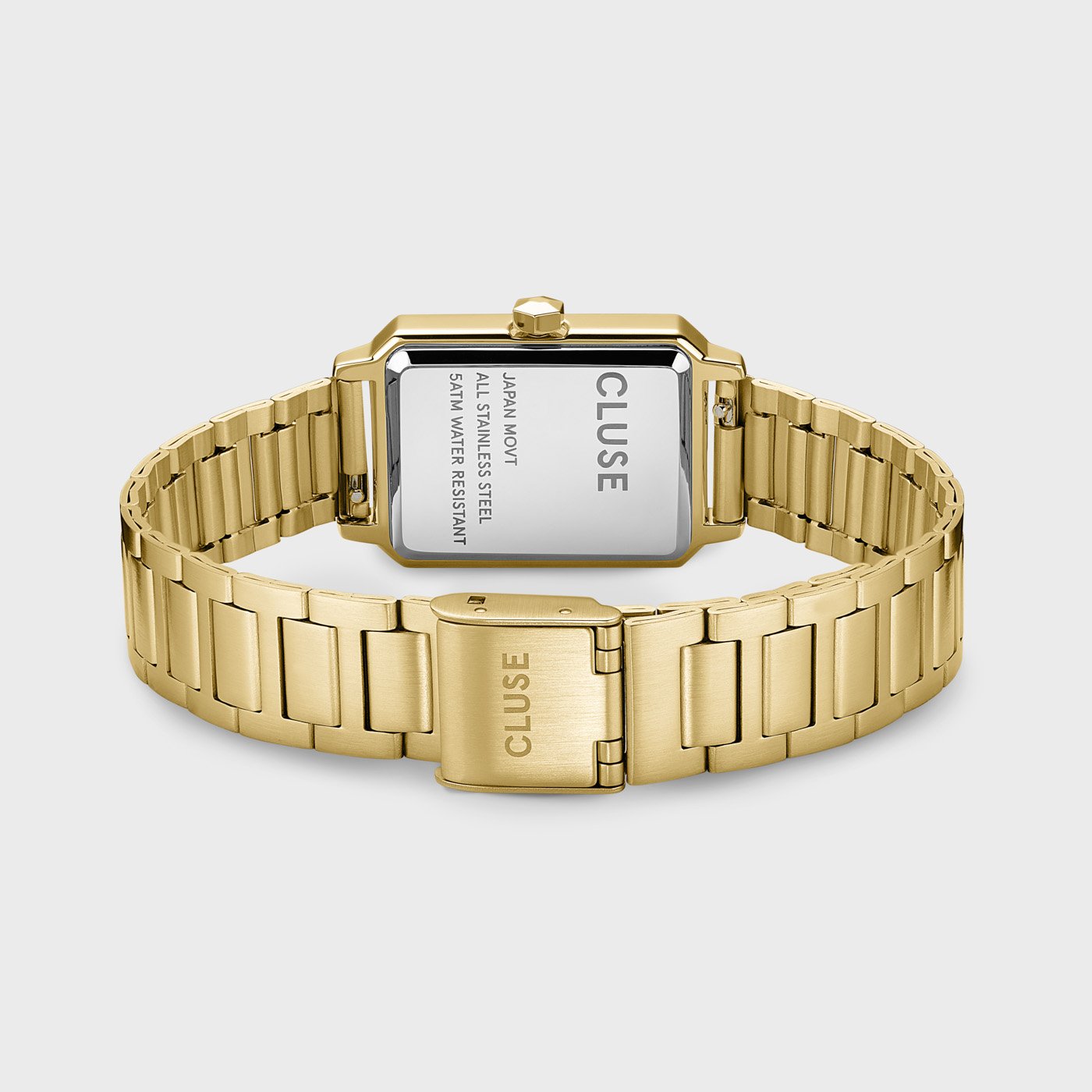 Fluette Watch Steel, Green, Gold Colour